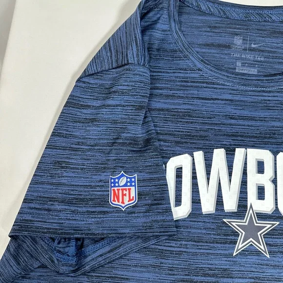 Nike Cowboy’s short sleeve Dry Fit style TShirt women’s lightweight medium shirt - Picture 4 of 8